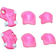 Top Rock Store Scooter Bisiklet Kaykay Paten 6 Parça Dizlik Dirseklik Koruma Seti Kask Seti Renkli