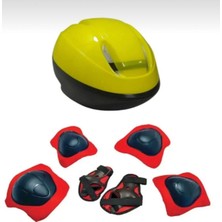 Top Rock Store Kask Dizlik Dirseklik Koruyucu Set 7 Parça