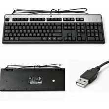 Hp SK-2885 USB Q Klavye Türkçe Q Tam Boy Siyah