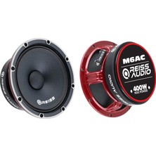 Reiss Audio Reıss Audıo RS-M6AC Oto Midrange 16CM 400 Watt (200 Rms) Kapaklı 2 Adet