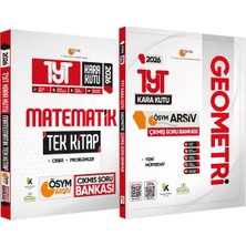 İnformal Yayınları 2026 YKS TYT ÖSYM Kara Kutu Matematik TEK KİTAP ve Geometri ÖSYM Çıkmış Soru Bankası 2lİ SET Özetli