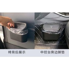 Bir Aksesuar Al Araç Içi Çöp Kutusu -Her Marka Araca Uygundur