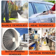 Mestore Şarjlı ve Yüksek Basınçlı Oto Yıkama Makinesi ve Sulama Tabancası Bahçe Yıkama Makinesi