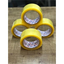 Rigour Bufalo 45MM x 100MT Şeffaf Koli Bandı Süper Kalite Koli Bantı 4AD