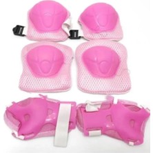 Top Rock Store Yüksek Korumalı 6'lı Paten,scooter,bisiklet Koruma Set Dizlik Dirseklik Koruyucu Set