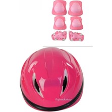 Top Rock Store Çocuk Kask Dizlik Dirseklik Koruyucu Set 7 Parça