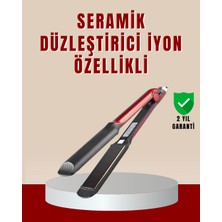 AriaTech Profesyonel Saç Düzleştirici – 360° Döner Kablo ve Kompakt Tasarım - Lisinya
