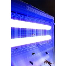 Gampus LED Sinek Öldürücü Lamba Mavi Renk Sinek Öldürme Cihazı Evinizde Aradığınız Rahatlık