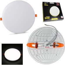 LED Panel Spot Ayarlanabilir Beyaz 24W Ledx