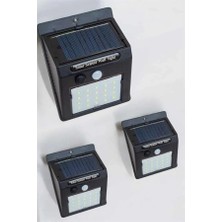 Argesco Mühendislik Güneş Enerjili Bahçe Lambası Solar Gece Aydınlatma Sensörlü Lamba