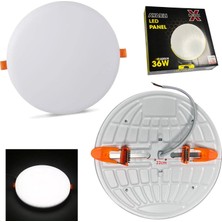 LED Panel Spot Ayarlanabilir Beyaz 36W 22CM Ledx