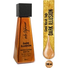 Eda Taşpınar Dark Illusion Simli Vücut Yağı - 200 ml