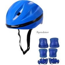 Top Rock Store Kask Dizlik Dirseklik Koruyucu Set 7 Parça