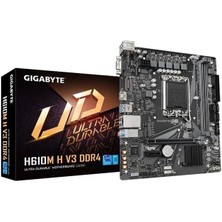 Gigabyte H610M H V3 D4 1700P VGA HDMI Usb3.2