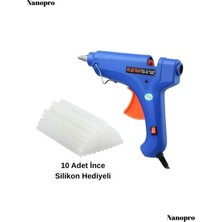 Rigour Nanopro 20W Sıcak Silikon Tabancası 10 Adet Ince Mum Hediye Tr Fatih.bektas