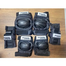 Feyza Design Sağlam ve Şık 6'lı Spor Koruyucu Seti, Konfor ve Güvenlik Sağlar