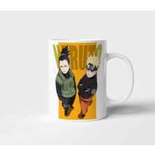 Shikamaru Nara Uzumaki Naruto Anime Tasarım Kupa - Hediyelik Kupa - Baskılı Kupa