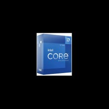 Intel İ7-12700KF 12 Core, 3.60GHZ, 25MB, 125W, LGA1700, 12.nesil, Box, (Dahili Grafik Yok, Fan Yok)