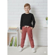 ruhaay Çocuk Beli Lastikli Cepli Unisex Eşofman Altı