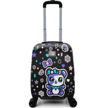 Coral High Kids Ayıcık Desenli Çocuk Valizi 16694