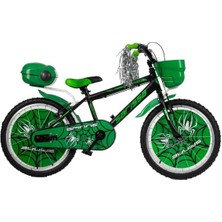 Feyza Design Çocuk Bisikleti 20 Jant, 7-10 Yaş, Yeni Sezon, Full Aksesuar, Yeşil