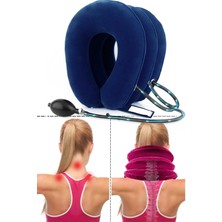 Gampus Üç Katlı Ayarlanabilir Şişme Yastık Ortopedik Üç Katlı Ayarlanabilir