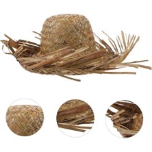 Eco Lounge Tropikal Parti Natural Hasır Şapka