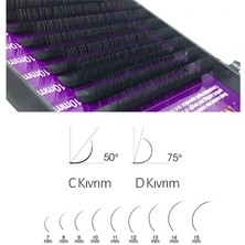 Fontenay 0,07D Kıvrım Ipek Kirpik 12MM Uzunluk