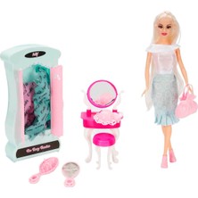 Oydaş Cindy Doll Bu Tarz Benim Moda Seti - Beyaz Saçlı Bebek
