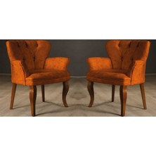 Venqm 1+1 Iki Tekli Kollu Çay Seti Balkon, Bahçe Berjer