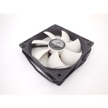 Zalman ZA1225-ASL Sıyah Uzerıne Beyaz Fanlı Kasa Fanı 120MM