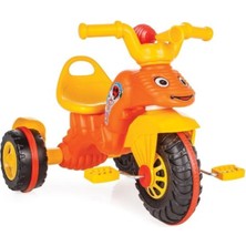 Feyza Design Çocuklar Için Renkli Tırtıl Bisiklet ve Pedallı Üç Tekerli Eğlence Aracı