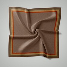 Piramit Naturel Eşarp | Kırçıllı