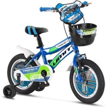 Feyza Design Çocuklar Için 14 Jant Mavi Bmx Bisiklet, Ümit 1402 Trend Y-Bmx Sepet V