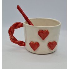 Senseoftouch Aşk Fincan Kupa El Yapımı Seramik