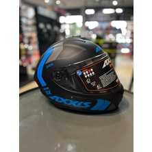 Axxis Draken S Slıde B7 Matt Fluor Blue Kask