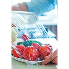 Gampus 2li Streç Film 30 cm x 150 Metre. Gıda Bozulması Engelleyen Streç Film Büyük Boy Toplam 300 Metre