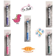 Dr. Gusto 5’li Rengarenk Yenilebilir Gıda Dekor Kalem Seti – Pasta ve Kurabiye Süsleme Kalemi