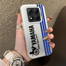 HONTINGA Poco X7 ile Uyumlu Kılıfı Silikon Kenar Sert Arka Basitlik Anti Düşme Araba Markası Desen Telefon Kılıfı K1-0610