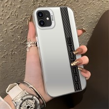 HONTINGA iPhone 11 ile Uyumlu Kılıfı Silikon Kenar Sert Arka Basitlik Anti Düşme Araba Logosu Desen Telefon Kılıfı K1-0607