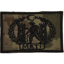 Seyhan Askeri Malzeme Meti Kamuflaj Bröve