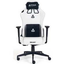Titanseat Beast Leather White Oyuncu Koltuğu