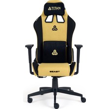 Titanseat Beast Mustard Kumaş Oyuncu Koltuğu