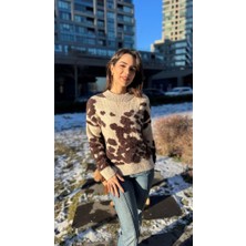 Leilaa Yumoş Kabartmalı Milka Desen Kazak