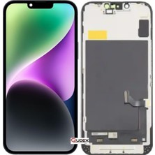 Qudex iPhone 14 Uyumlu LCD Dokunmatik Ekran