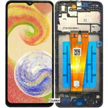 Qudex Samsung Galaxy A04 LCD Ekran Dokunmatik Çıtalı (SM-A045F)