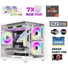 Xaser Raze X130 Ryzen 7 9700X 16GB Ddr5 Ram 512GB M.2 Nvme SSD Sıvı Soğutmalı Hazır Tavsiye Sistem