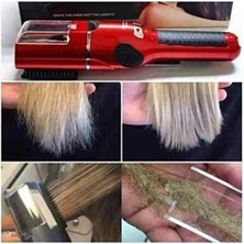 Feyza Design Kırık Saç Alma Makinesi Paslanmaz Çelik Bıçak ile Güçlü Saç Bakımı