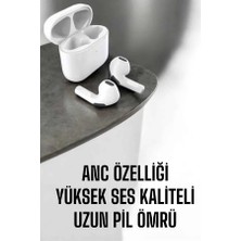 Argesco Mühendislik Yeni Nesil Pro Bluetooth Kulaklık Uzun Pil Ömrü Beyaz