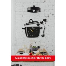 PremiumPort Kişiye Özel Mutfak Duvar Saati, Şık ve Dekoratif Hediye Alternatifi